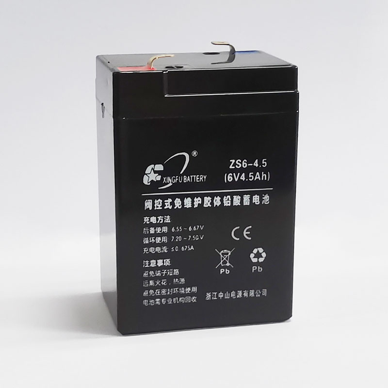 ZS6-4.5阀控式免维护胶体铅酸蓄电池